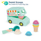 B. toys- Sweet Scoops- Pretend Play Ice Cream Truck Play Set - Play Food & Accessories - Toy Truck, Stackable Scoops, Magnetic S