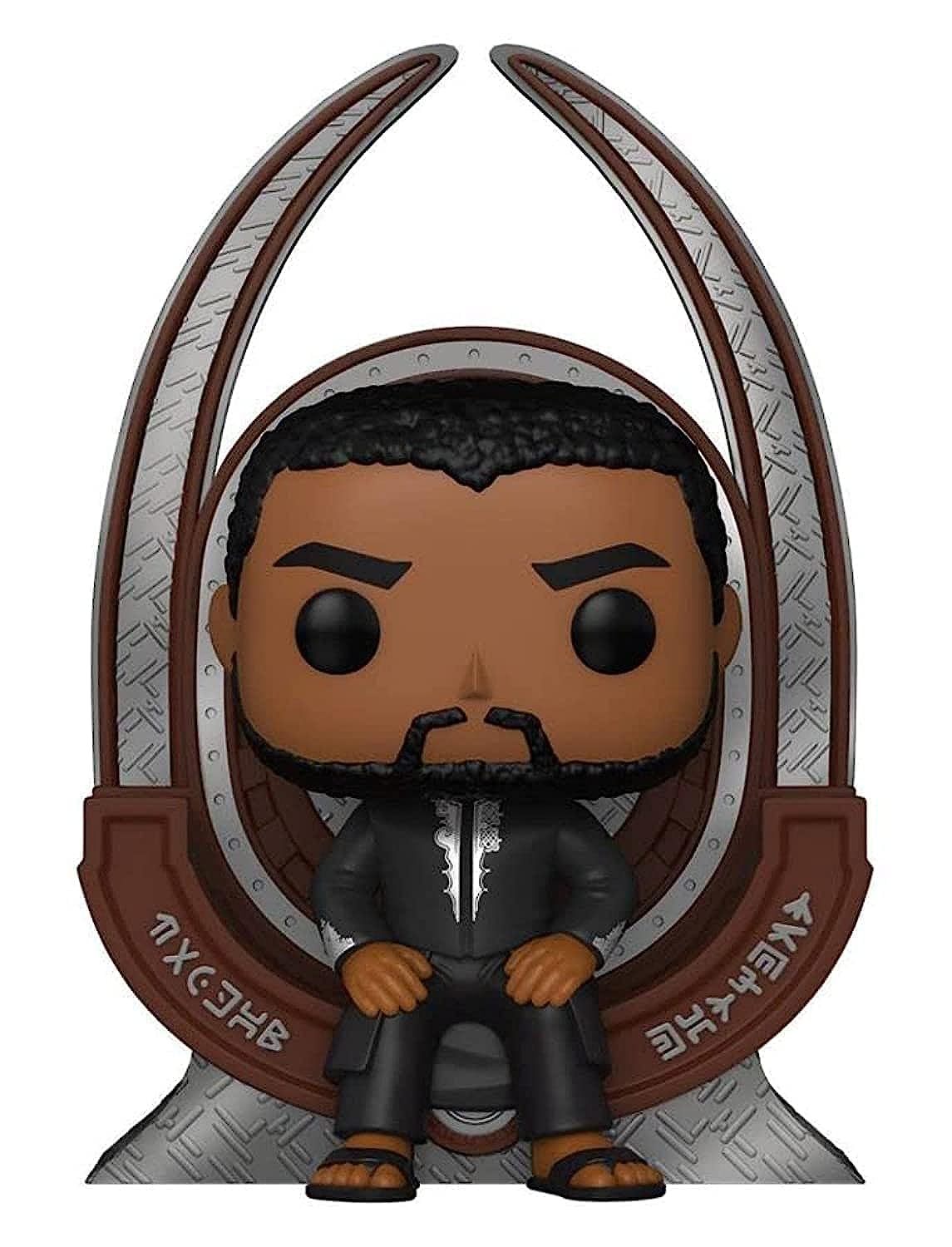 Funko Pop! Deluxe Marvel Black Panther T'Challa Throne Vinyl Figure #1113 - Multicoloured, Standard POP, Special Edition
