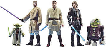 Star Wars Celebrate The Saga Toys Jedi Order Action Figure Set, 3.75-Inch-Scale Collectible Figures 5-Pack, Toys For Kids Ages 4 And Up