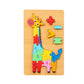 Ilsmysutra Number Puzzle Montessori Toys For 3 Year Old For Preschool Fine Motor Skills Giraffe