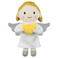 Free-Space Angel Plush Doll Boy/Girl Baptism Gifts Guardian Angel Doll Toy (Angel Doll (Girl))
