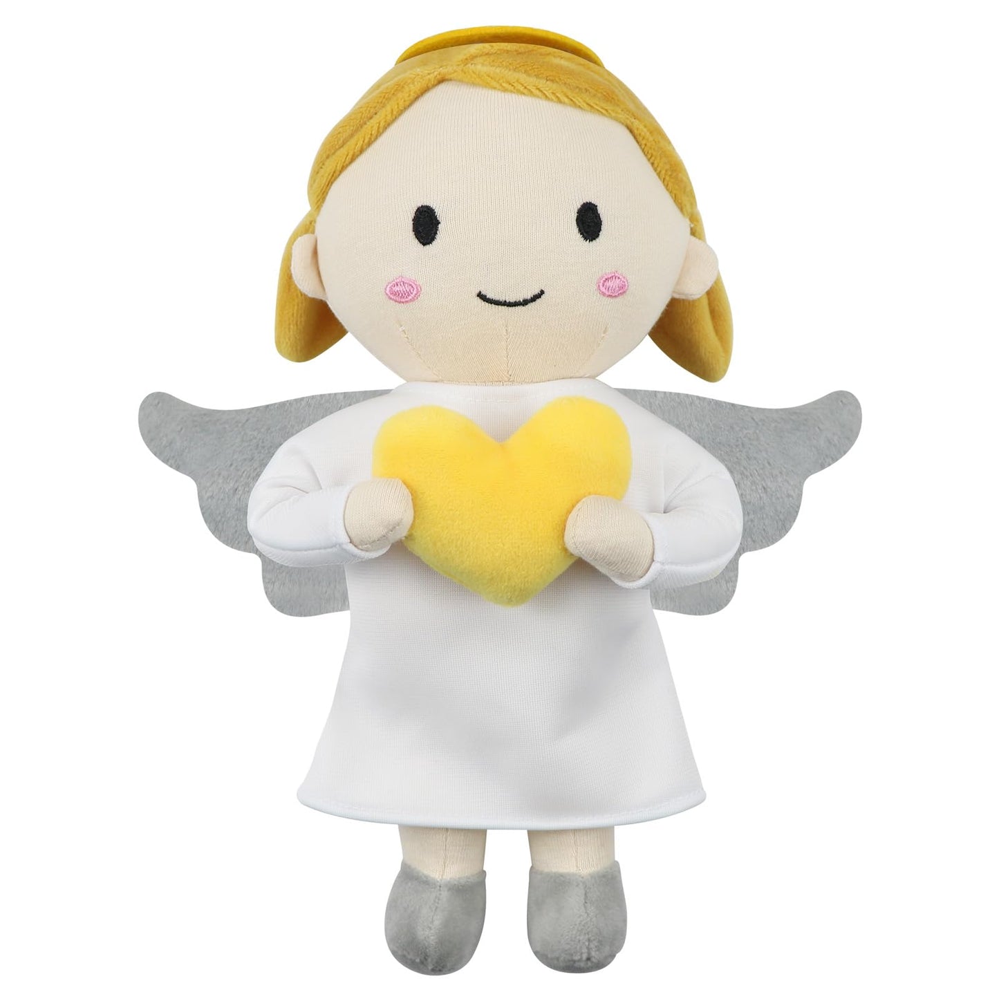 Free-Space Angel Plush Doll Boy/Girl Baptism Gifts Guardian Angel Doll Toy (Angel Doll (Girl))
