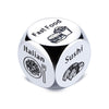 Stocking Stuffers For Women Men Adults, Christmas Gag Gifts For Women Men, Funny White Elephant Gifts Steel Food Decision Dice,