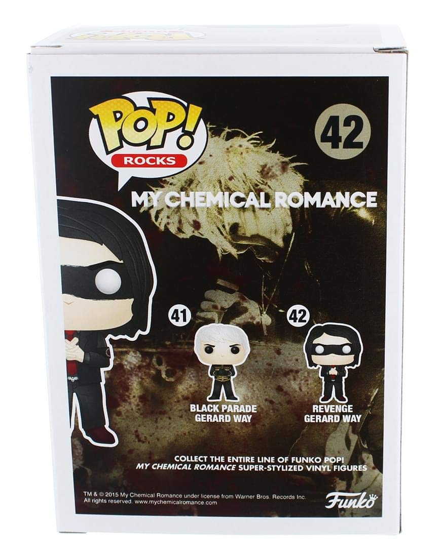 Funko Pop Rocks: My Chemical Romance - Red Tie Gerard Way Action Figure