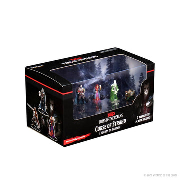 D&D Icons of the Realms: Curse of Strahd Legends of Barovia Miniatures - Small Black Figures by WizKids