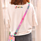 Fashion Pop Purse Push Bubbles Fidget Toys Rainbow Unicorn Purse Wallet Ladies Bag Silica Dimple Crossbody Bags For Women