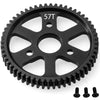 32P Spur Gear, 57T 0.8 Metric Pitch, Compatible With 32P, Hardened Steel 57 Tooth 0.8M Spur Main Gear For 1/10 Traxxas Ford Rust