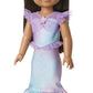 American Girl WellieWishers 14.5" Doll Mermaid Outfit Set, Multicolor, Includes Headband & Ballet Flats, Model HNX34, Ages 4+