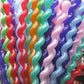 FULLFILLS Mixed Spiral Latex Balloons Wedding Kids Birthday Party Decoration (50 Pieces)