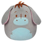Squishmallows Pooh Bear 8" Soft Plush Toy - Squishy Stuffed Animal, Polyester Material, Official Kellytoy