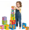 Toymate Stack O Fun Educational Stacking N Nesting Cubes For Kids | Learn Animals, Fruits, NumberS & Alphabets | Complete The G