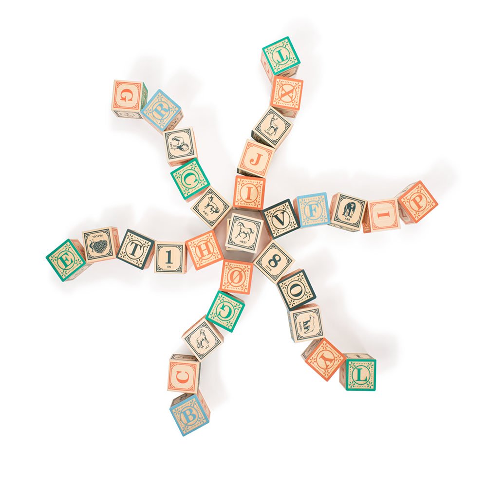 Uncle Goose Danish Blocks - Made In The Usa