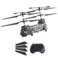 VEVOR RC Helicopter, 2.4GHz Military Remote Control Helicopter, 3.5 Channel RC Airplane for Kid, 20 Mins Flight Time, One-Key Ta