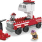 Mattel MEGA BLOKS PAW Patrol Fire Truck Toy, 37 Pieces, 2 Figures, Multicolor, Model HHN05, Ideal for Kids 3+ Years