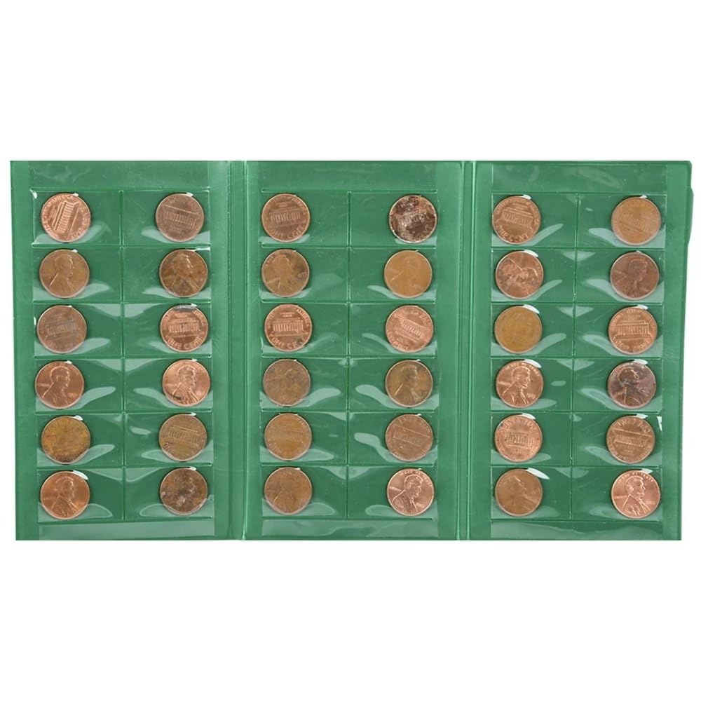 Rhode Island Novelty Green Zoo Penny Collecting Book One Per Order
