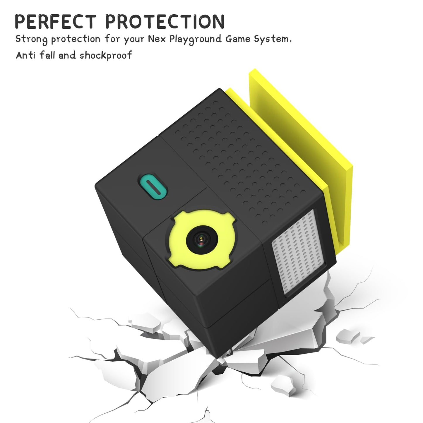 Wacanc Silicone Case Cover for Nex Playground Game System,Protective Case Cover Compatible with Nex Playground Game System,Anti
