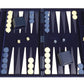 Middleton Games 15-Inch Deluxe Backgammon Set - Blue