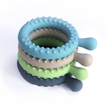 Flyaway Sensory Chew Toys For Autistic Children 4 Pack, Silicone Sensory Toys For Toddlers 1-3 Kids Adults With Autism Adhd Spd,