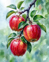 Tulip N Turtle Apple Diy Acrylic Paint By Number Kit For Adults Beginner Canvas Painting By Number Acrylic Painting. Wall Decora