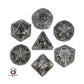 Q-Workshop Elvish Dice 7 Board Game, Transparent/Black