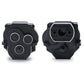 RCLIONS Aluminum Transmission Case 16.6:1 Gearbox with Gear for 1/18th TRX4-M RC Car Upgrade Parts Accessories