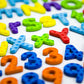 Magnetic Letters and Numbers for Classroom Educating Kids in Fun -Educational Alphabet Refrigerator Magnets Building Preschool T