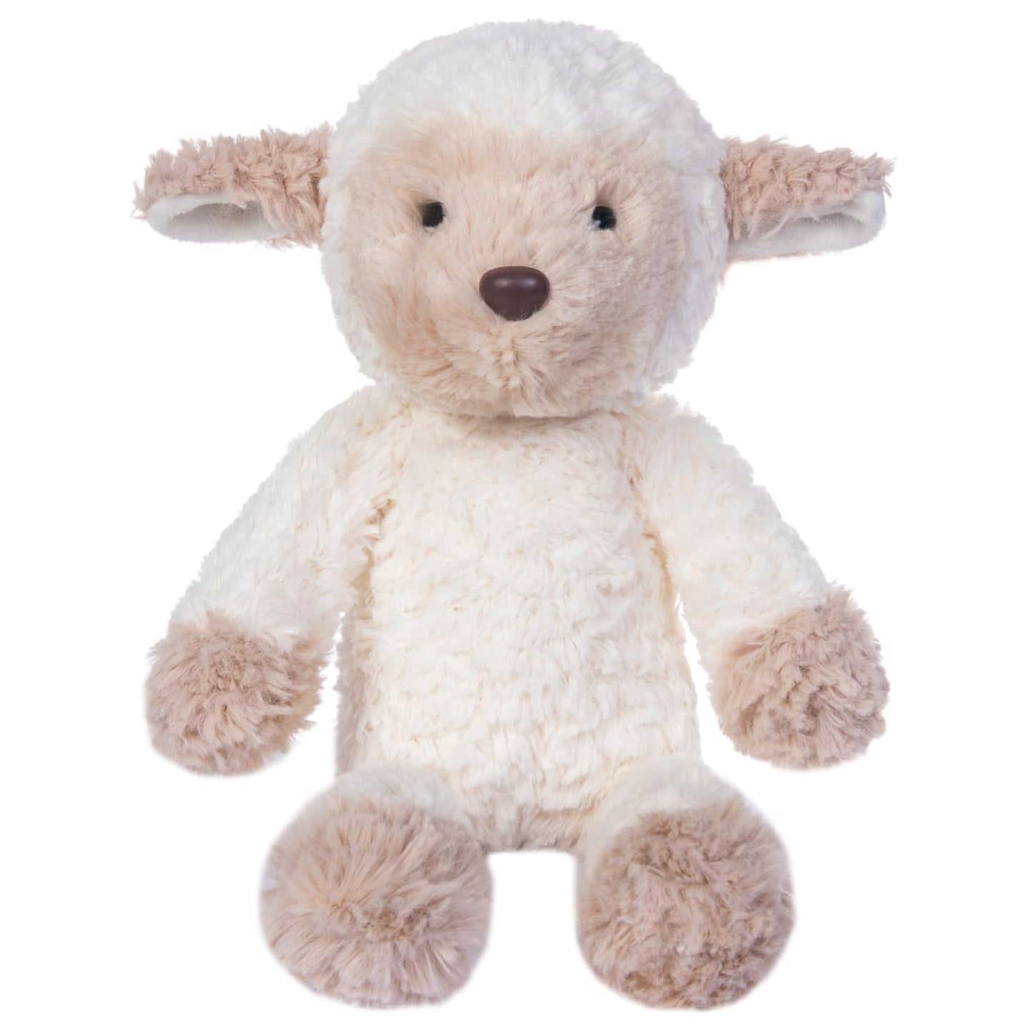 My OLi Easter Stuffed Animal 8.6  Easter Plush Light Brown Sheep Soft Toy Stuffed Animal Bedtime Gifts for Baby Kids Girls Boys