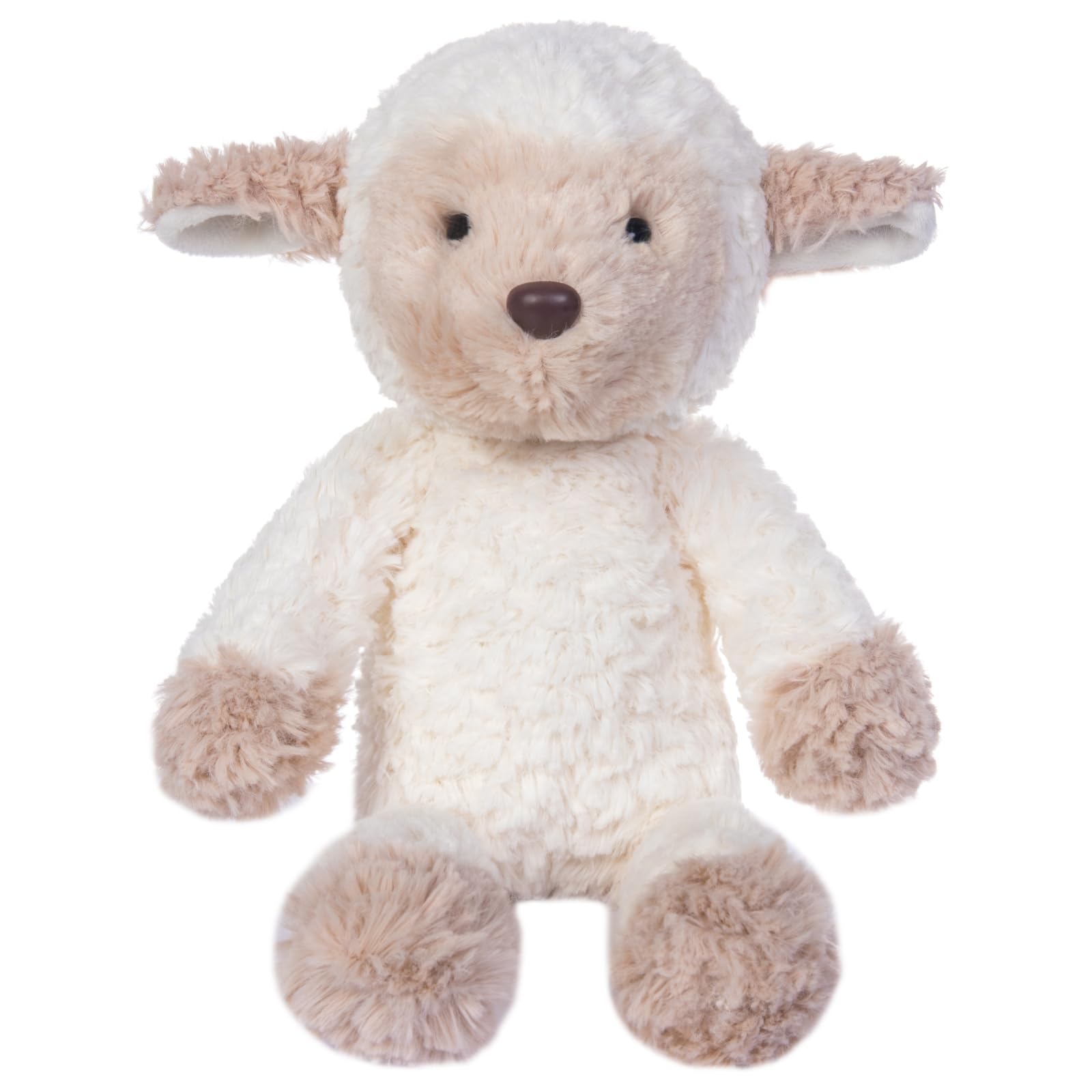My OLi Easter Stuffed Animal 8.6  Easter Plush Light Brown Sheep Soft Toy Stuffed Animal Bedtime Gifts for Baby Kids Girls Boys