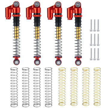 Rclions Rc Shocks 48Mm Adjustable Absorber Damper For All 1:24Th Axial Scx24 Deadbolt Base Camp Gladiator Rc Crawler Car Upgrade