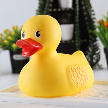 Liberty Imports 10 Jumbo Yellow Rubber Duck - Large Floating Bathtime Toy for Kids, Perfect for Pools & Preschool Fun