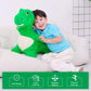 INPANY Bouncy Dinosaur Hopper Toy - Green Plush Inflatable Ride-On for Toddlers, Big Size, Ideal Birthday Gift for 2-4 Year Olds