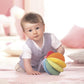 Colorful Rainbow Fabric Ball: Sensory Fun for Babies