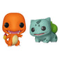 Funko Pop! Pokémon Collectors Set 1 - Charmander & Bulbasaur, 3.75" Vinyl, Set Model 400369