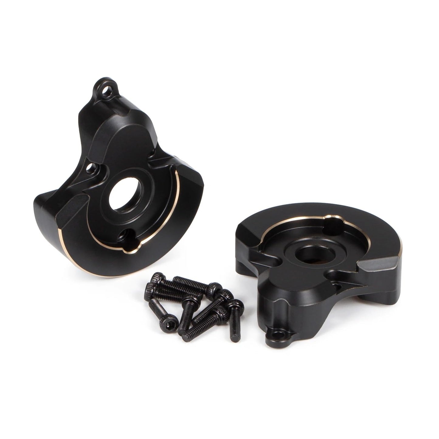 Brass Portal Rear Cover Weights For 1/10 Rc Crawler Vanquish F10 Portal Axle Vs4-10 Phoenix Lcg Vrd Carbon Kit Lower Cog (Rear A