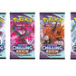 Pokemon TCG decorative replica blade & Shield 6 Chilling Reign Booster Packs (4 Packs)
