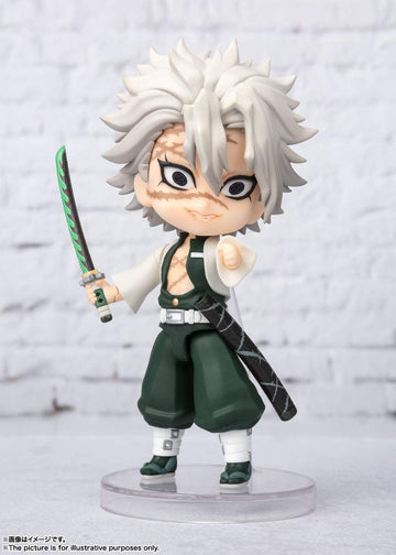 Tamashii Nations - Demon Slayer: Kimetsu No Yaiba - Shinasugawa Sanemi, Bandai Spirits Figuarts Mini Action Figure