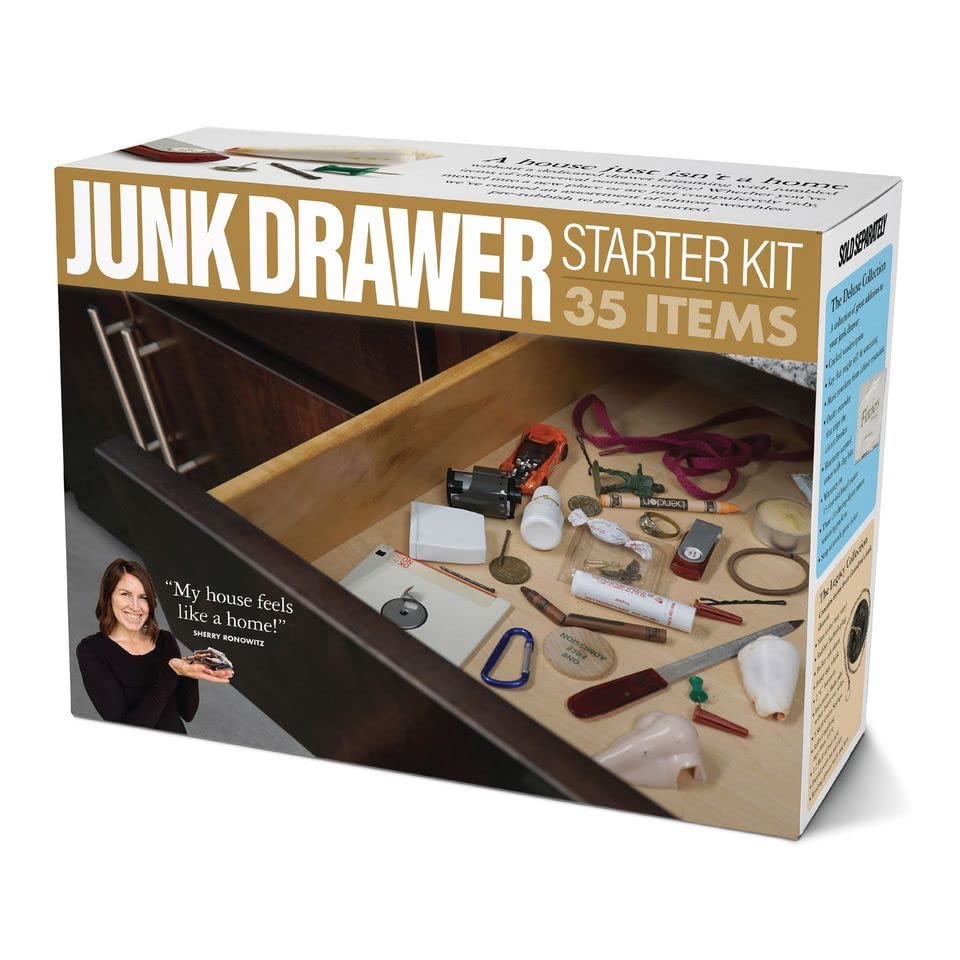 Prank Pack, Junk Drawer Kit Prank Gift Box, Wrap Your Real Present In A Funny Authentic Prank-O Gag Present Box, Novelty Gifting