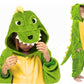 Seawhisper Dinosaur Costume Toddler 2T 3T Dino Onesie Kids Infant Animal Warm Halloween Costume Boy Girl Green