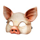 Dzrige Halloween Pig Mask Scary Half Face Pig Mask for Halloween Masquerade Carnival Tricky Party Cosplay Props
