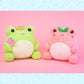Cuddle Barn PlushGoals - Wawa The Prince Super Soft Cute Kawaii Froggie Collectible Stuffed Animal Plush Toy, 9 inches