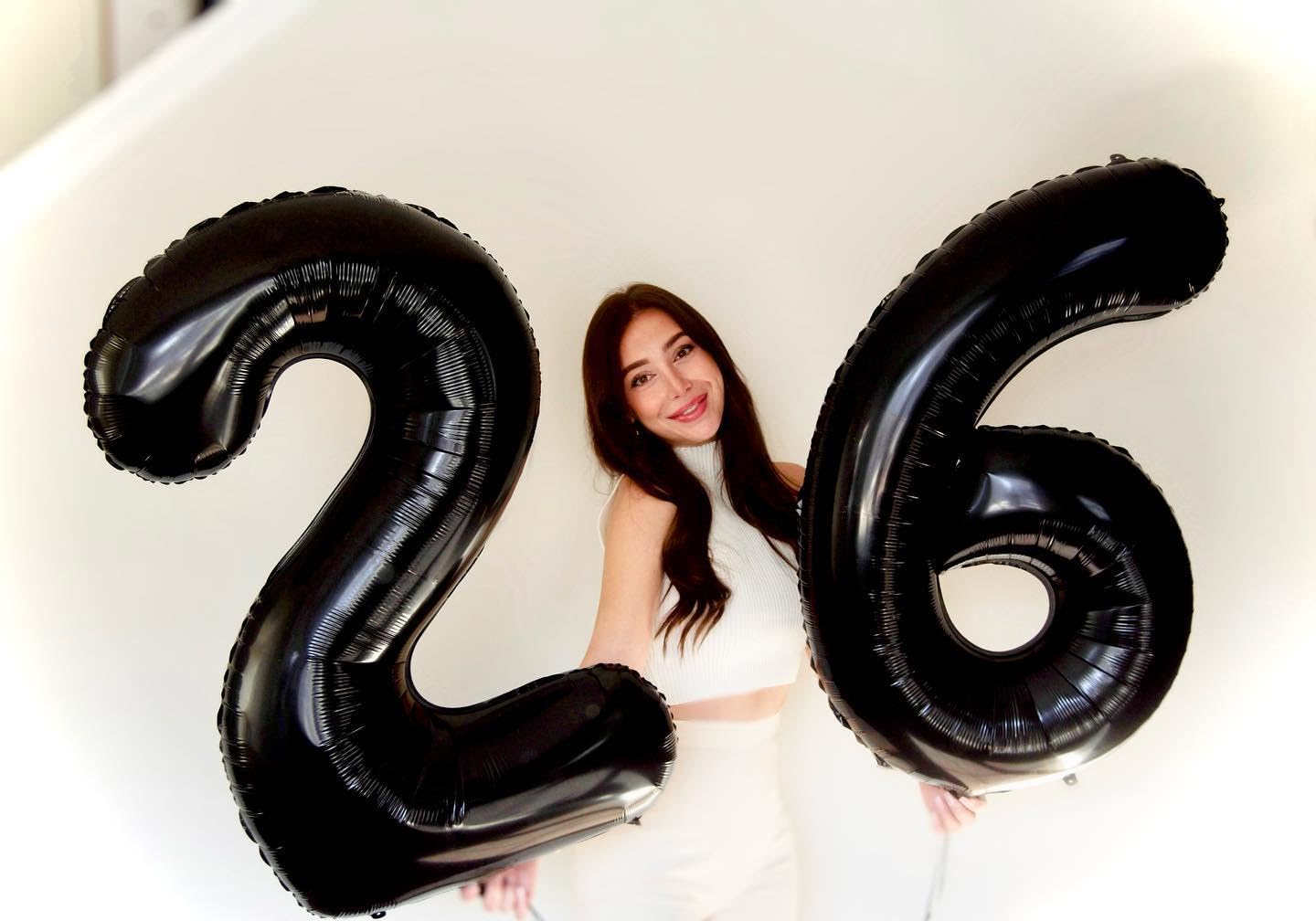 Black Number 6 Balloon 40 Inch, 6 Balloon Number, 6Th Birthday Decorations, Black Party Supplies For Boys Girls