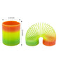 Johouse Rainbow Magic Spring, 12 Pcs Colorful Rainbow Neon Plastic Spring Toy, Fun Goodie Bag Fillers For Birthday Classroom Prizes, Party Favors, Christmas Stocking Stuffers, Small Toys Gifts