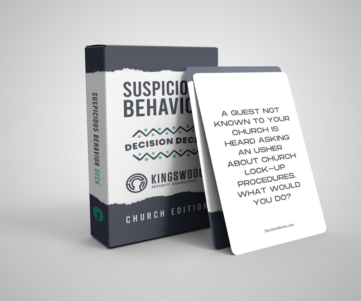 Decision Decks, 60 Church Security Suspicious Behavior Scenarios Cards To Enhance Critical Thinking Problem Solving And Decision