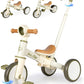 Lol-Fun Tricycle For Toddlers 1-3 Baby Balance Bike 1 2 Year Old Boys Girls Ride On Toy With Parent Steering Push Handle & Removable Pedal