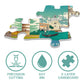 Italy Puzzle 1000 Piece For Adults, Cinque Terre Rome Travel Jigsaw Puzzles City Florence, Europe Landscape Nature Puzzle For Ad