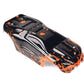 SummitLink Compatible Custom Body Muddy Orange Over Black Replacement for 1/16 Scale RC Car or Truck (Truck not Included) ERMN-B