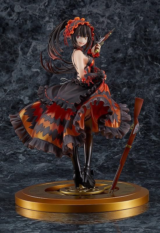 Good Smile Date A Live: Kurumi Tikusaki (Zafkiel) 1:7 Scale Pvc Figure, Multicolor