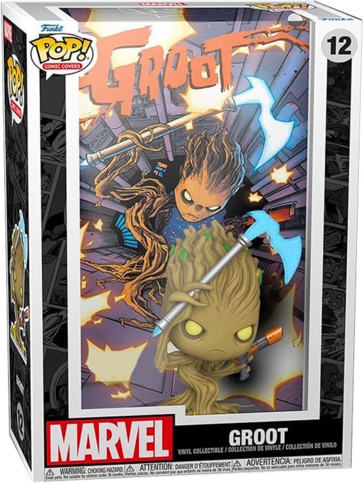 Funko Marvel Pop! Comic Cover Vinyl Figurine Groot 9 Cm