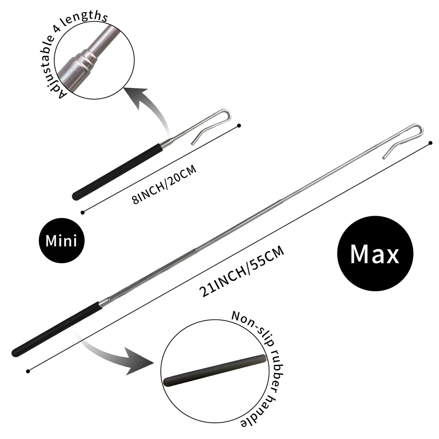 Okegztoa 16'' Entriloquist Puppet, Hand Puppet for Kids and Adults, Plush Waiter With Removable Mouth, Ages 4-8, Scalable Contro