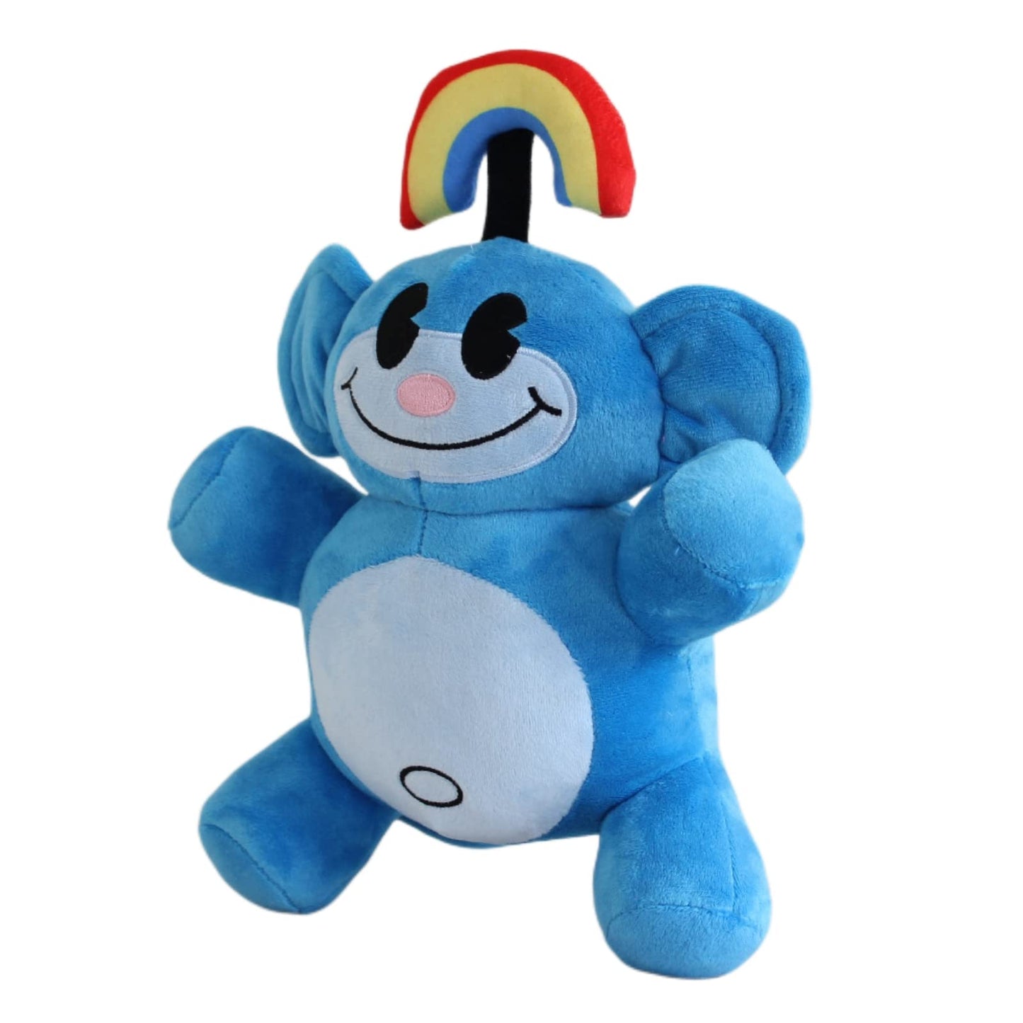 Rainbow Monkey Plush,12' Knd Rainbow Monkey Plushies Peluches Stuffed Animal Doll Toys,Kids Birthday Party Favor Preferred Gift For Holidays,Birthdays (Blue)